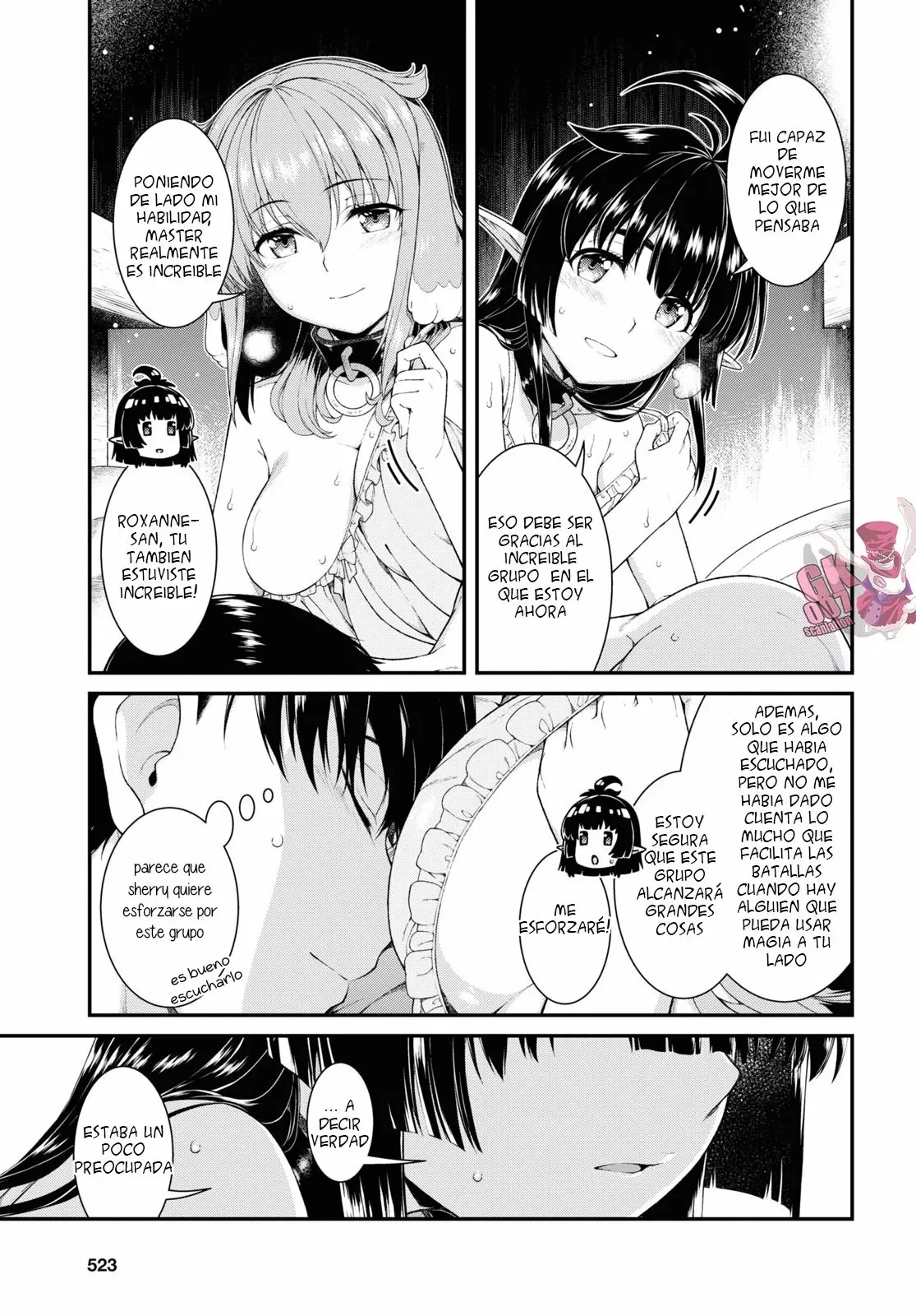 Isekai Meikyuu de Dorei Harem wo Capítulo 50 - Página 14