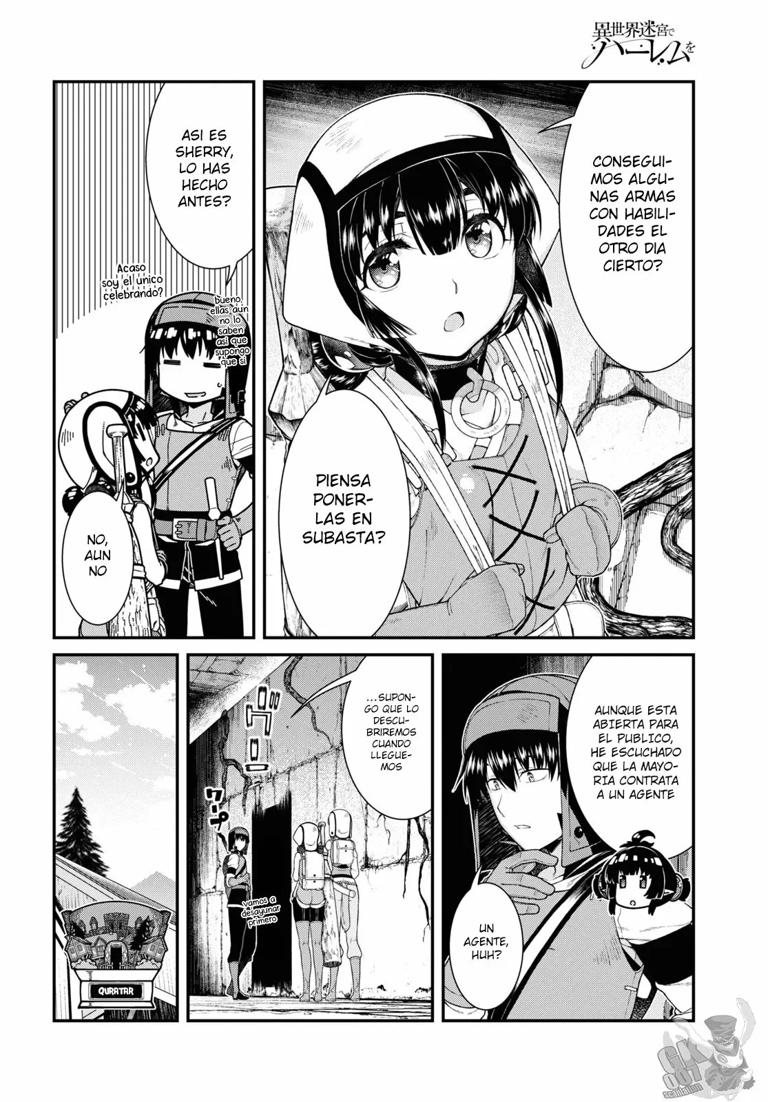 Isekai Meikyuu de Dorei Harem wo Capítulo 52 - Página 4