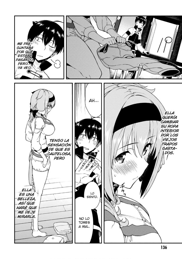 Isekai Meikyuu de Dorei Harem wo Capítulo 6.2 - Página 3