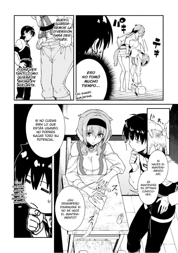 Isekai Meikyuu de Dorei Harem wo Capítulo 6.2 - Página 5