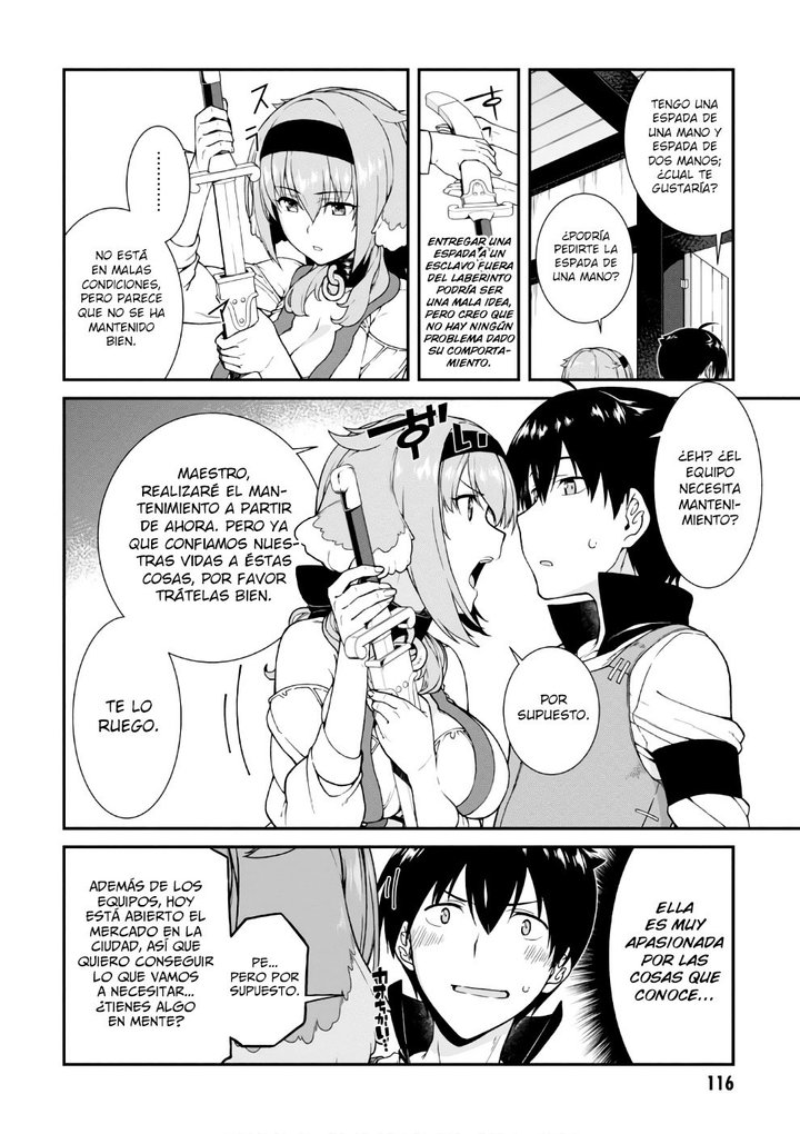 Isekai Meikyuu de Dorei Harem wo Capítulo 6 - Página 13