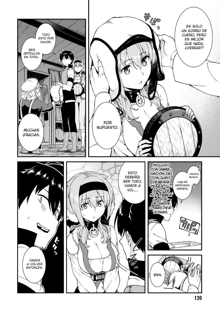 Isekai Meikyuu de Dorei Harem wo Capítulo 6 - Página 17
