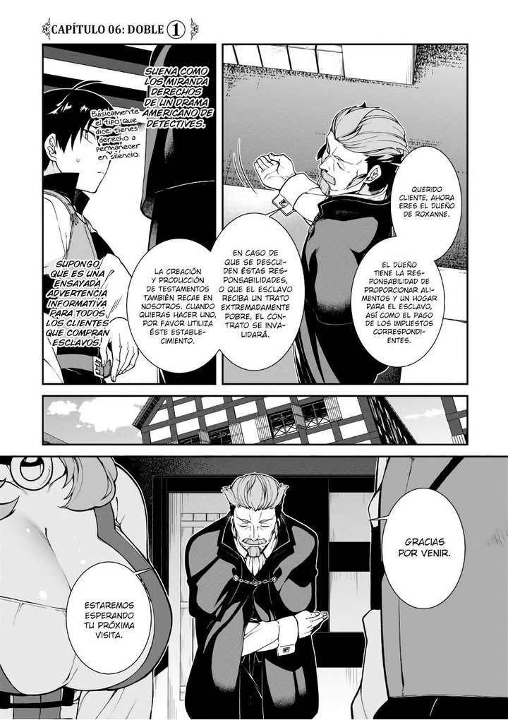 Isekai Meikyuu de Dorei Harem wo Capítulo 6 - Página 2