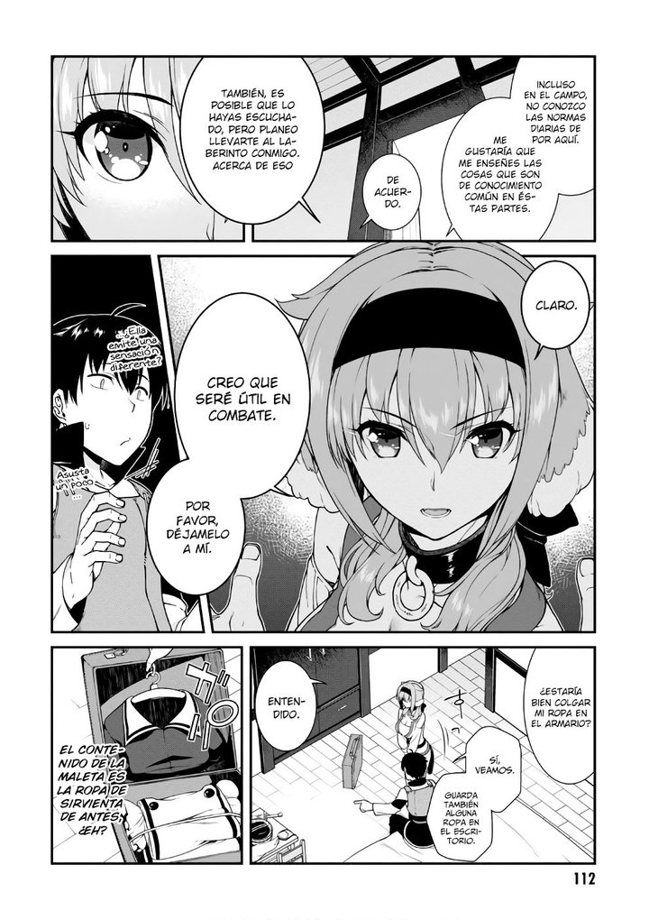 Isekai Meikyuu de Dorei Harem wo Capítulo 6 - Página 9