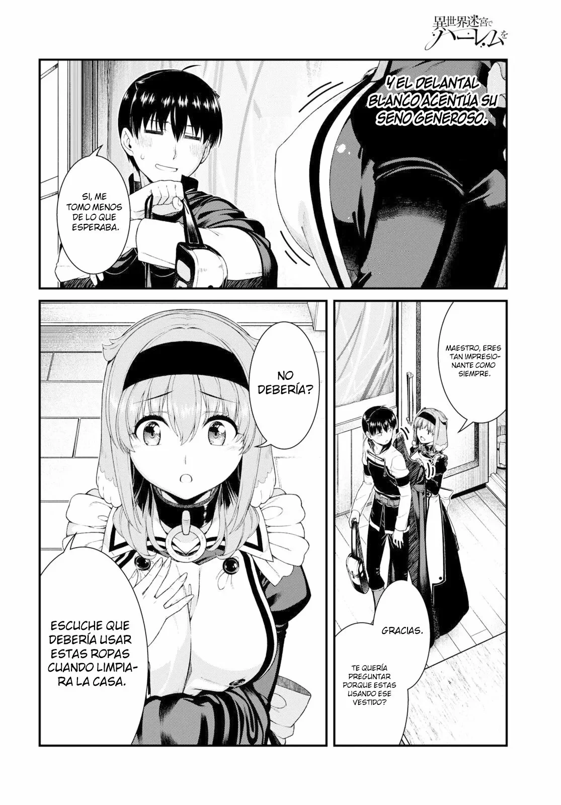 Isekai Meikyuu de Dorei Harem wo Capítulo 65 - Página 4
