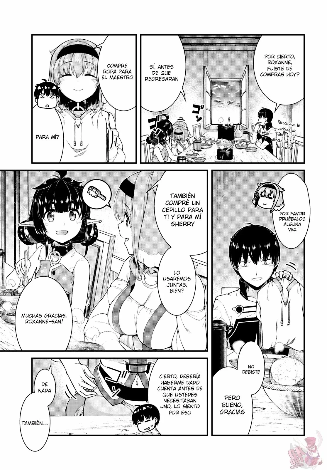 Isekai Meikyuu de Dorei Harem wo Capítulo 66 - Página 7