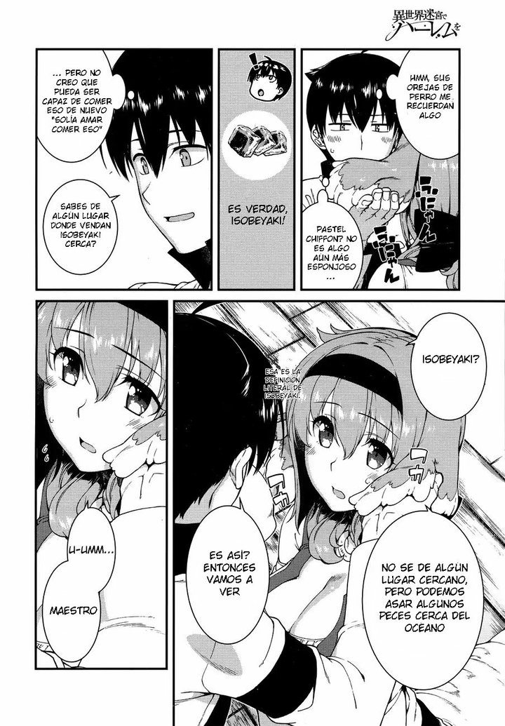Isekai Meikyuu de Dorei Harem wo Capítulo 7.2 - Página 17