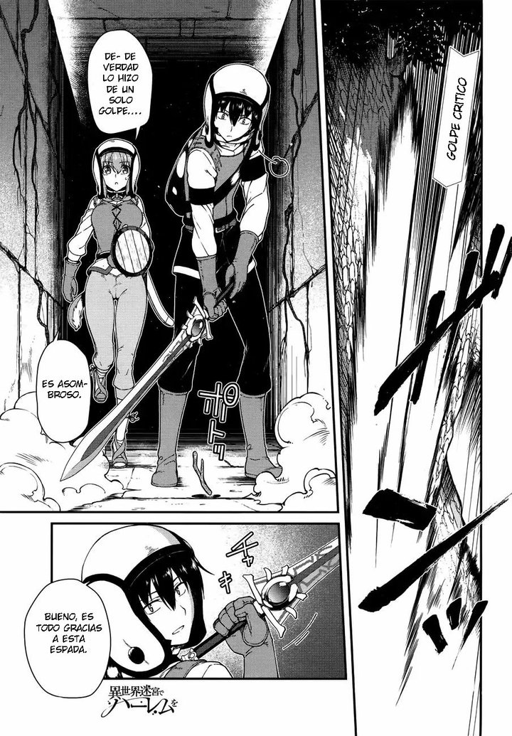 Isekai Meikyuu de Dorei Harem wo Capítulo 7.2 - Página 2