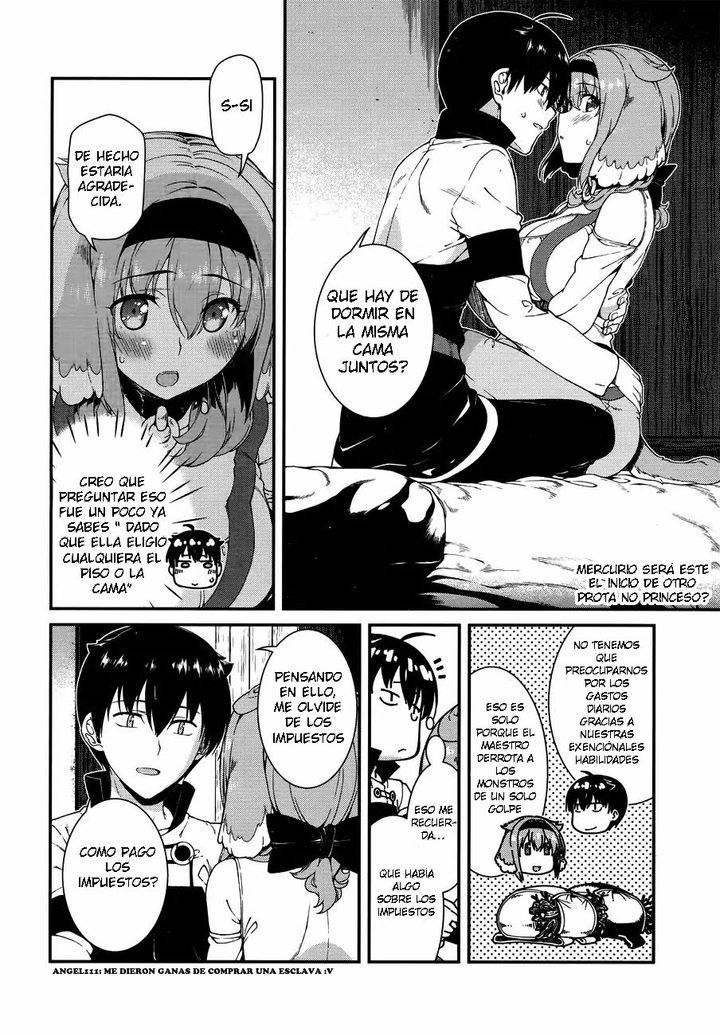 Isekai Meikyuu de Dorei Harem wo Capítulo 7.2 - Página 21
