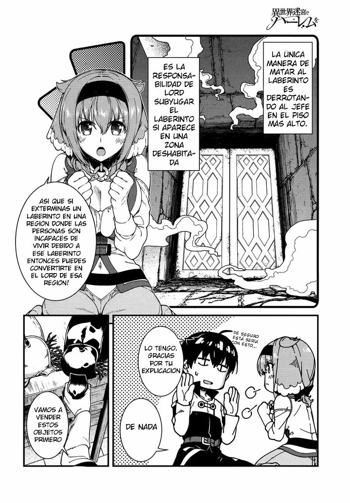 Isekai Meikyuu de Dorei Harem wo Capítulo 7.2 - Página 25
