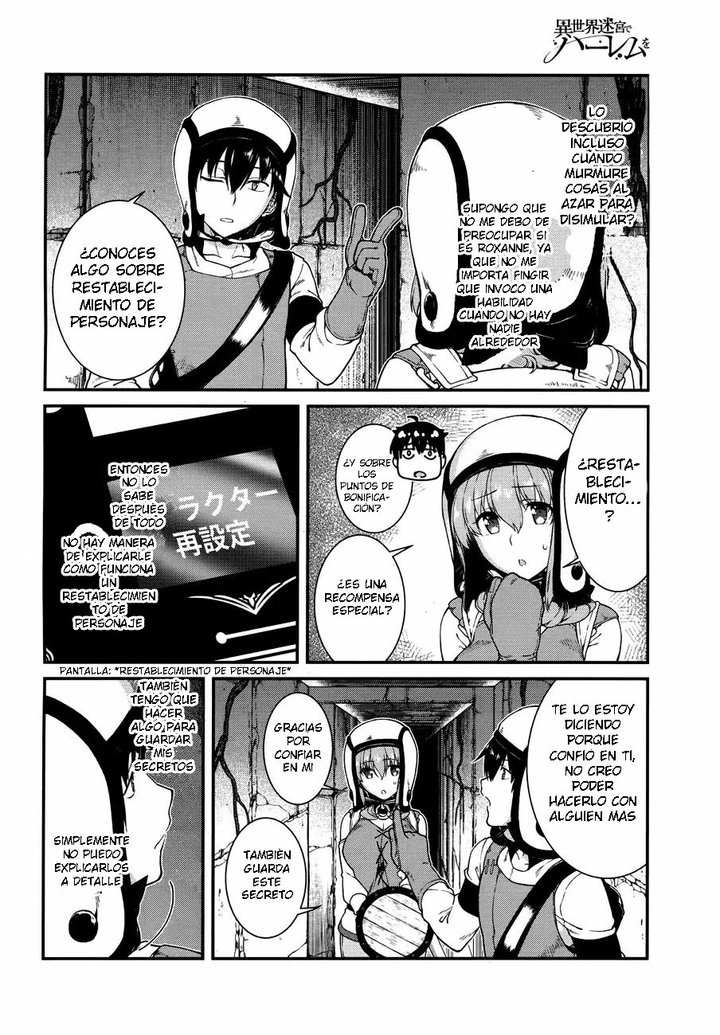 Isekai Meikyuu de Dorei Harem wo Capítulo 7.2 - Página 31