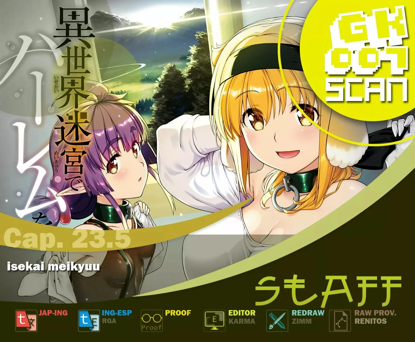 Isekai Meikyuu de Dorei Harem wo Capítulo 71 - Página 1