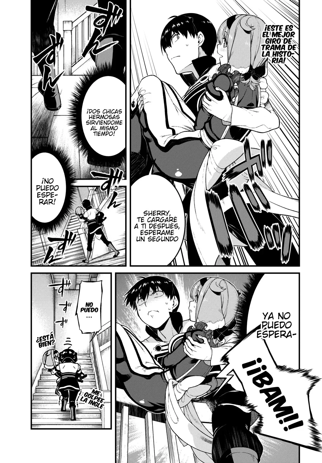 Isekai Meikyuu de Dorei Harem wo Capítulo 73 - Página 9