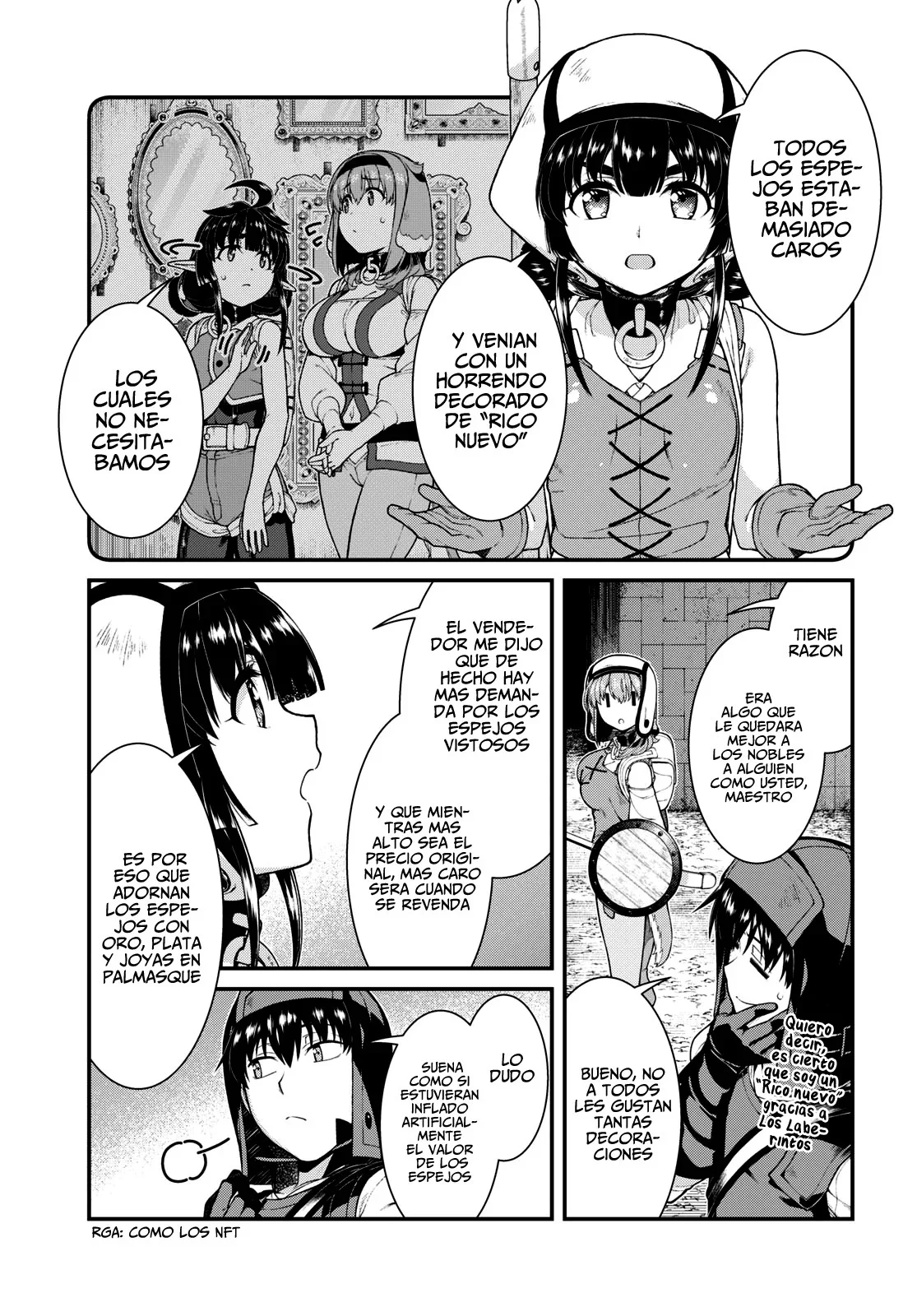 Isekai Meikyuu de Dorei Harem wo Capítulo 78 - Página 11