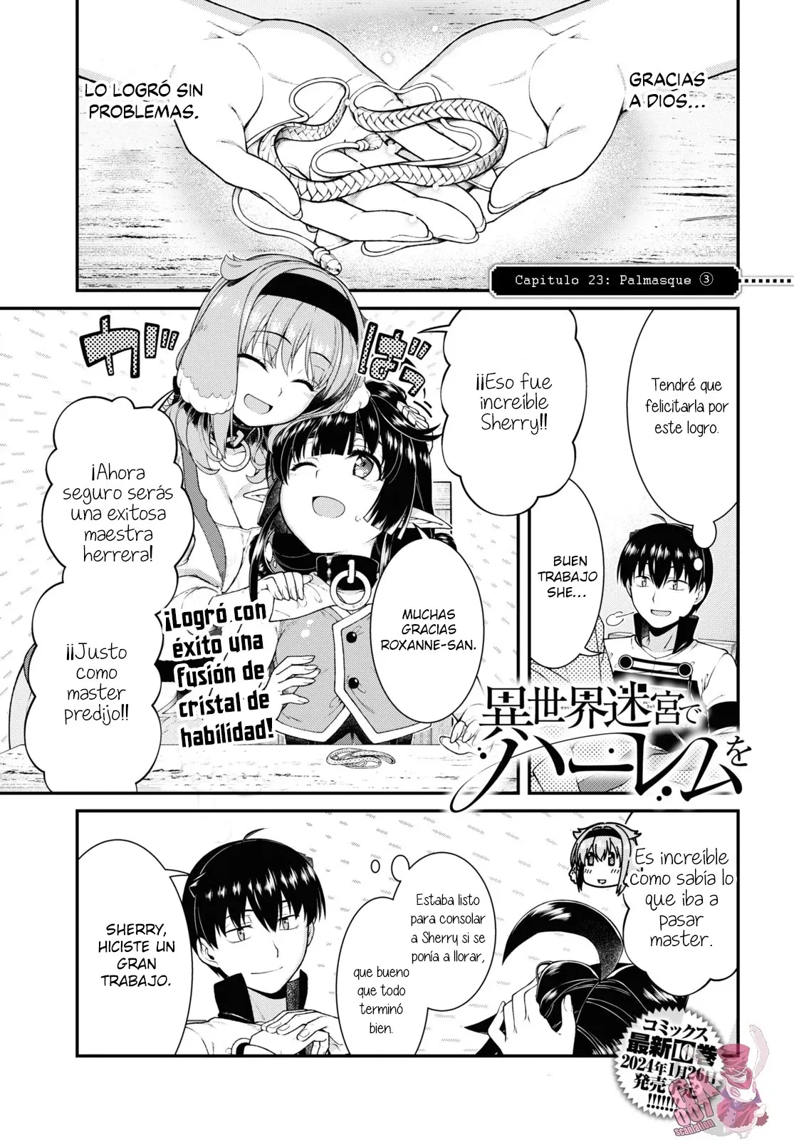 Isekai Meikyuu de Dorei Harem wo Capítulo 79 - Página 2