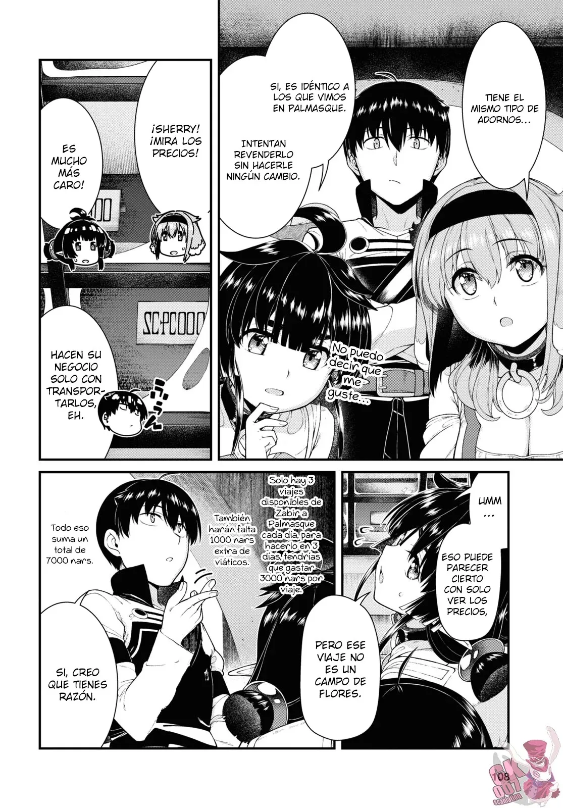 Isekai Meikyuu de Dorei Harem wo Capítulo 79 - Página 5