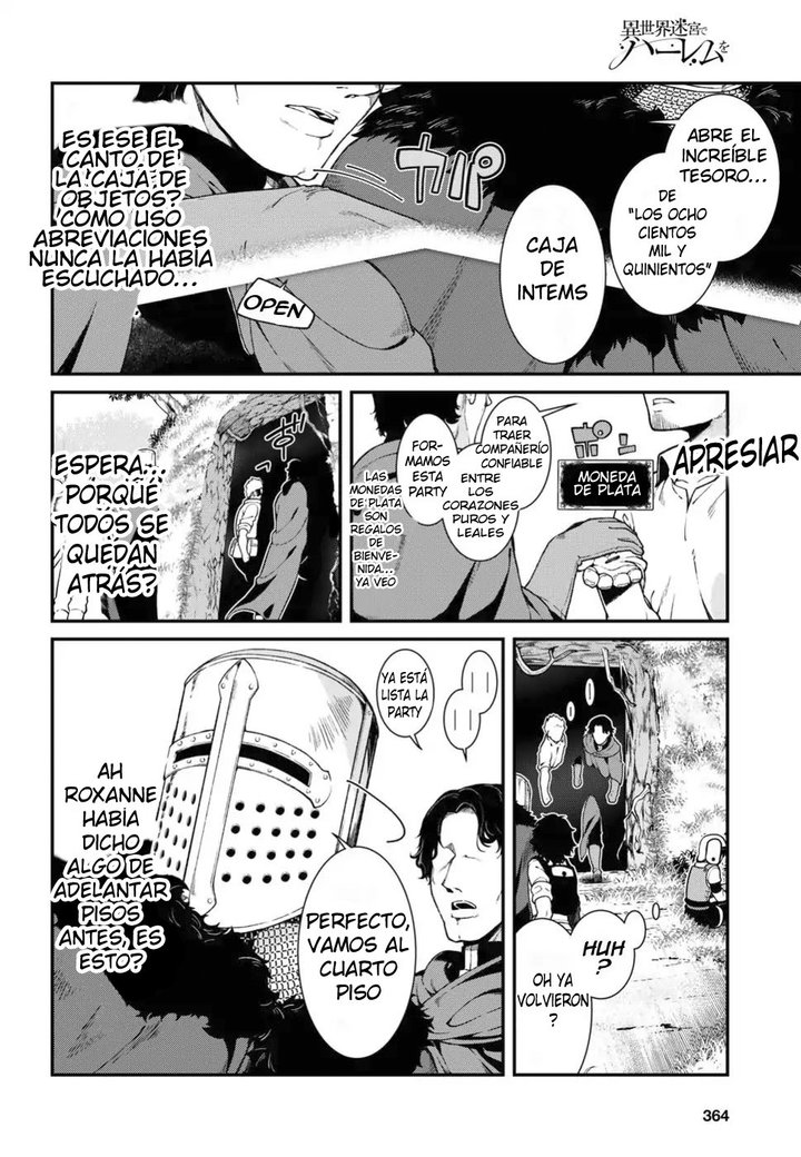 Isekai Meikyuu de Dorei Harem wo Capítulo 8.2 - Página 20