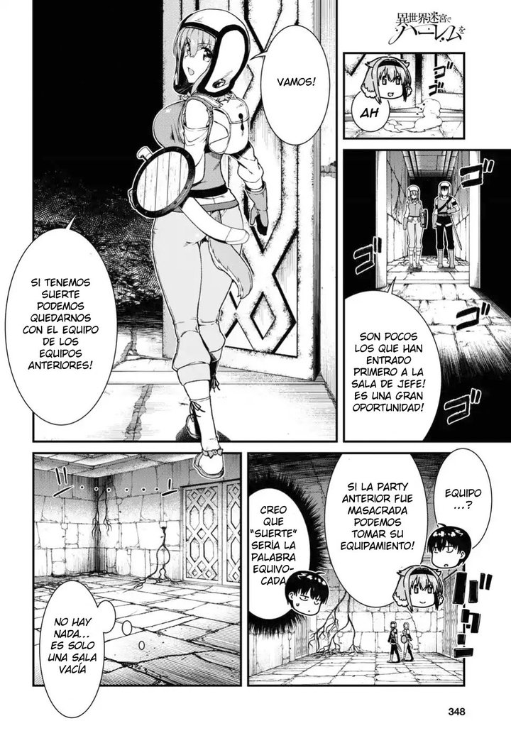 Isekai Meikyuu de Dorei Harem wo Capítulo 8.2 - Página 4