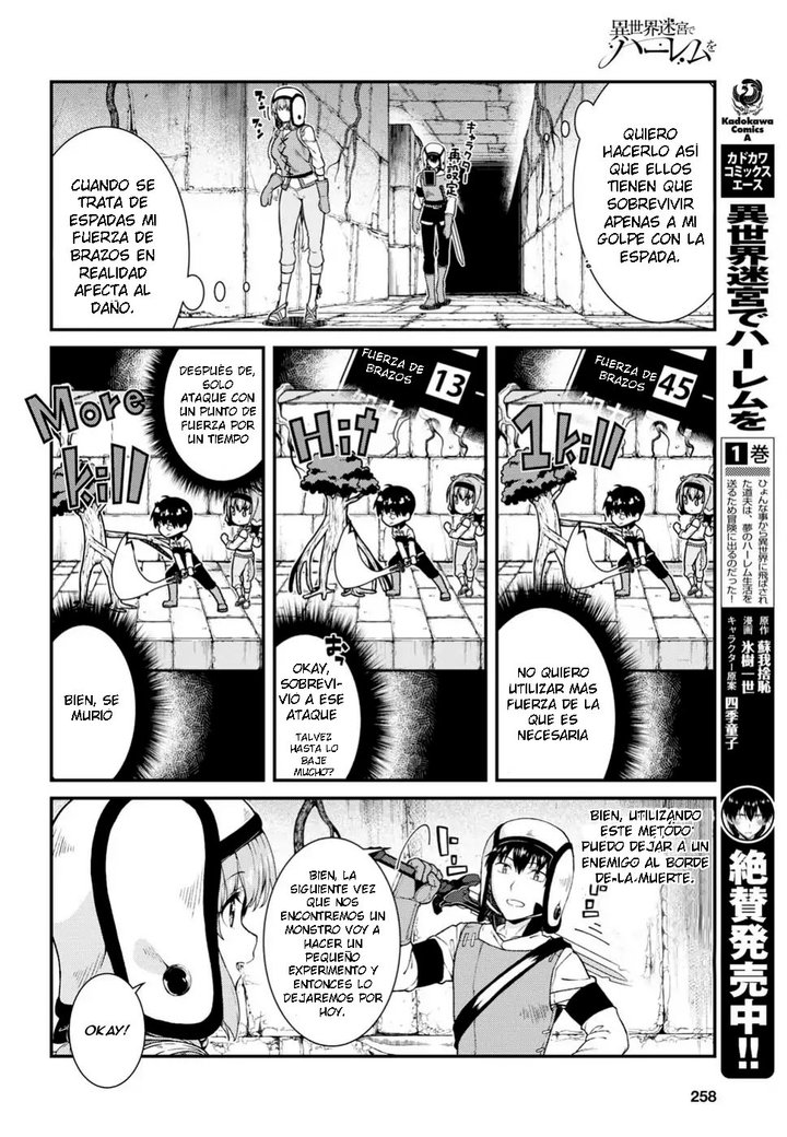 Isekai Meikyuu de Dorei Harem wo Capítulo 8 - Página 9