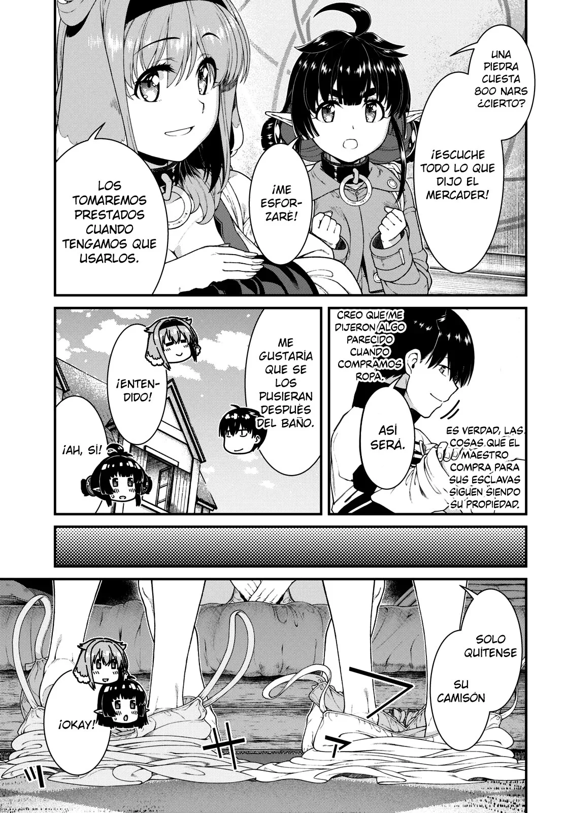 Isekai Meikyuu de Dorei Harem wo Capítulo 83 - Página 9