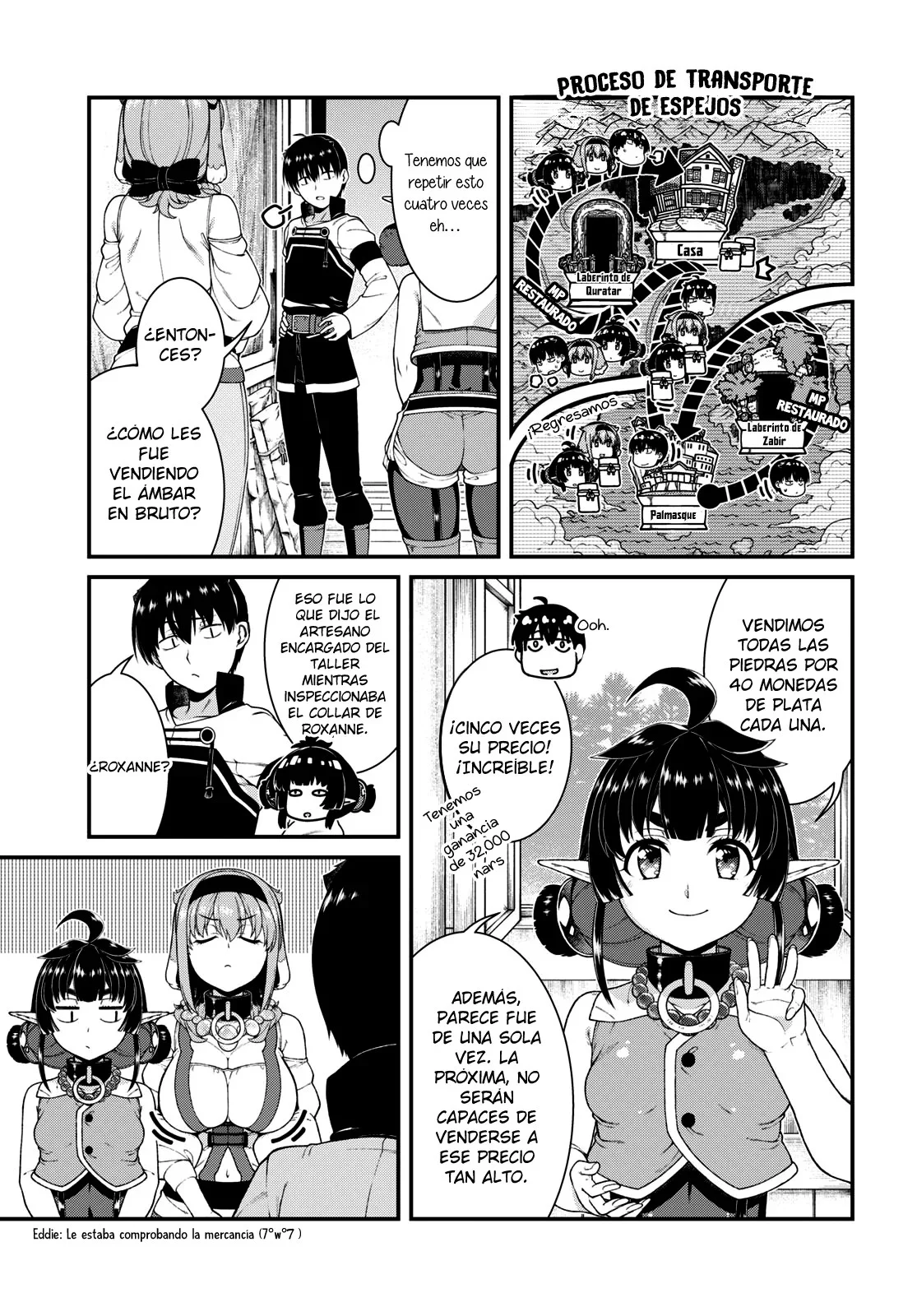 Isekai Meikyuu de Dorei Harem wo Capítulo 83 - Página 13