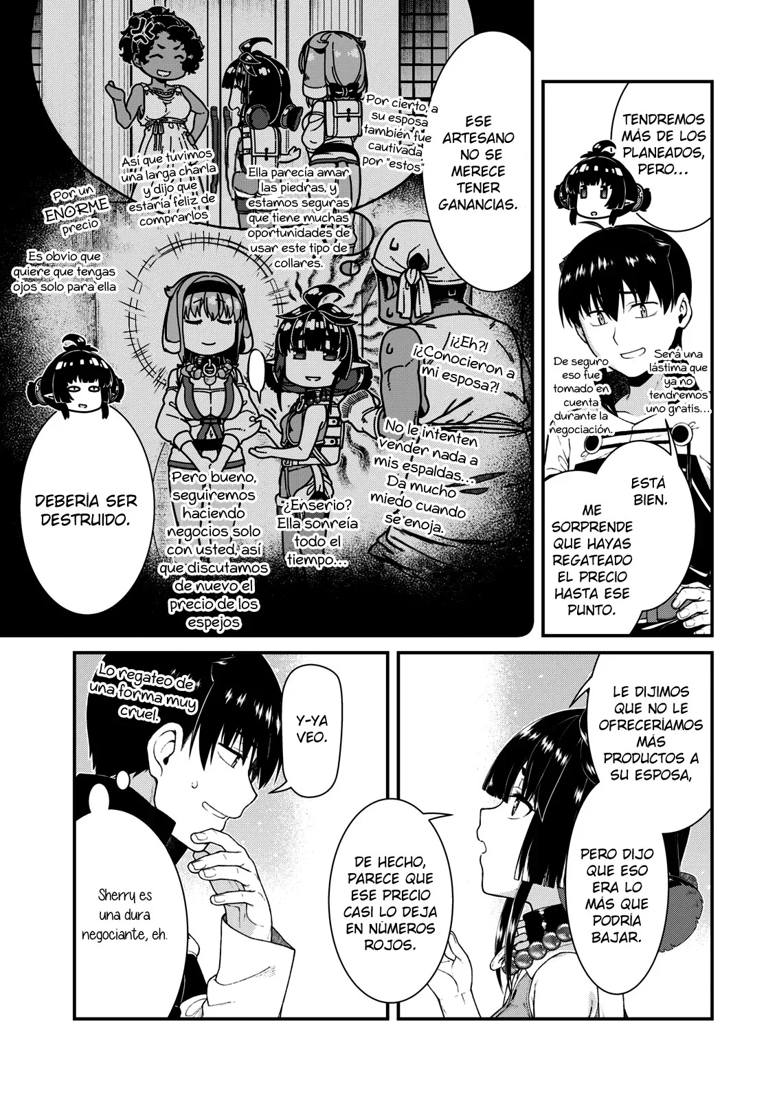 Isekai Meikyuu de Dorei Harem wo Capítulo 83 - Página 15