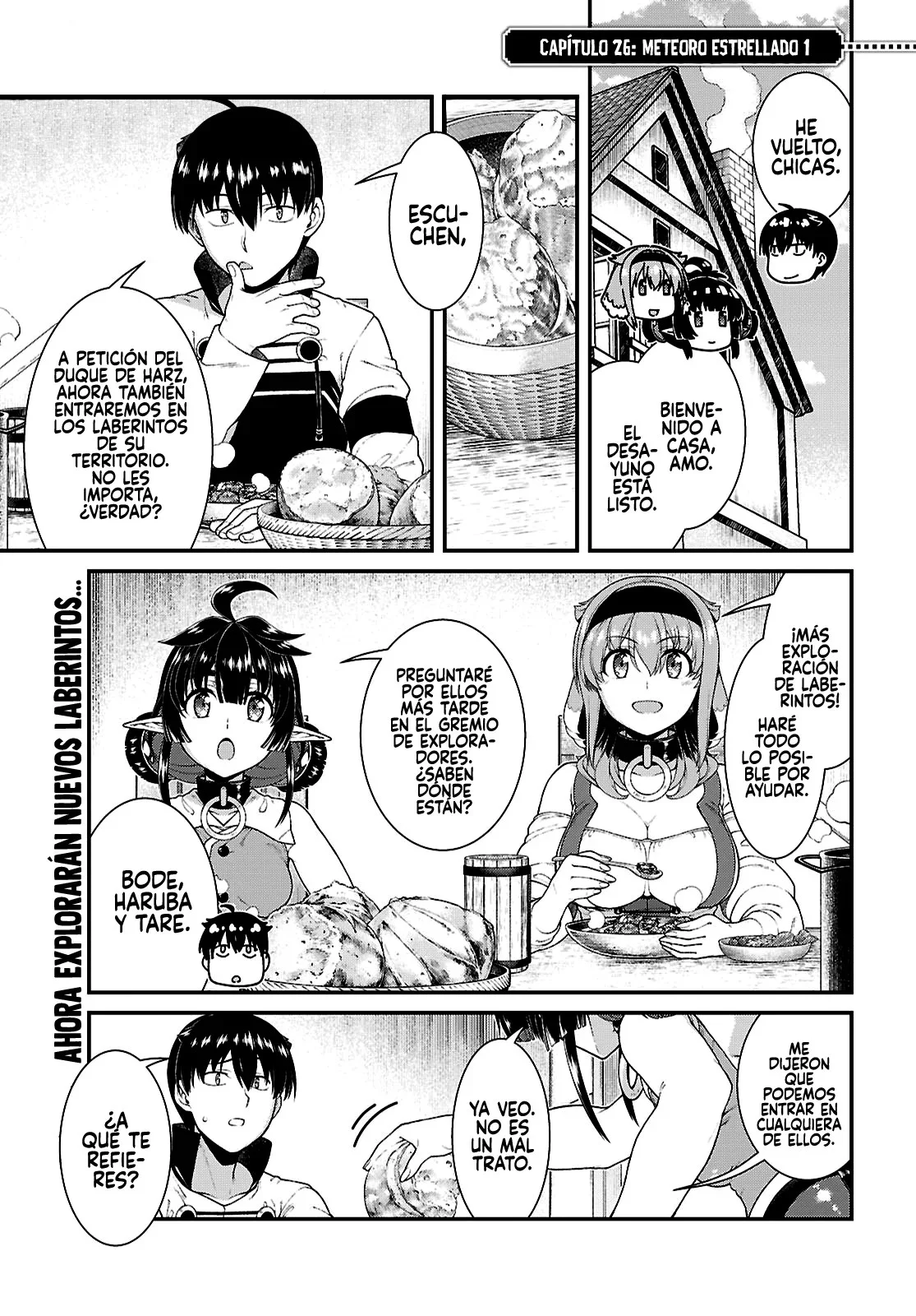 Isekai Meikyuu de Dorei Harem wo Capítulo 89 - Página 3