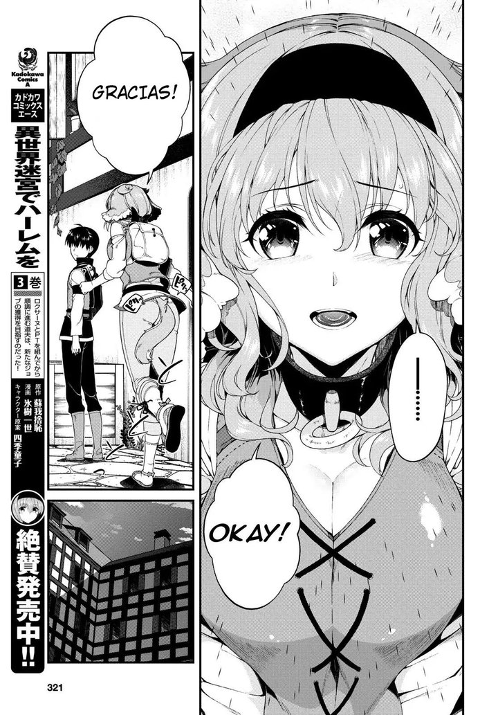 Isekai Meikyuu de Dorei Harem wo Capítulo 9.3 - Página 10