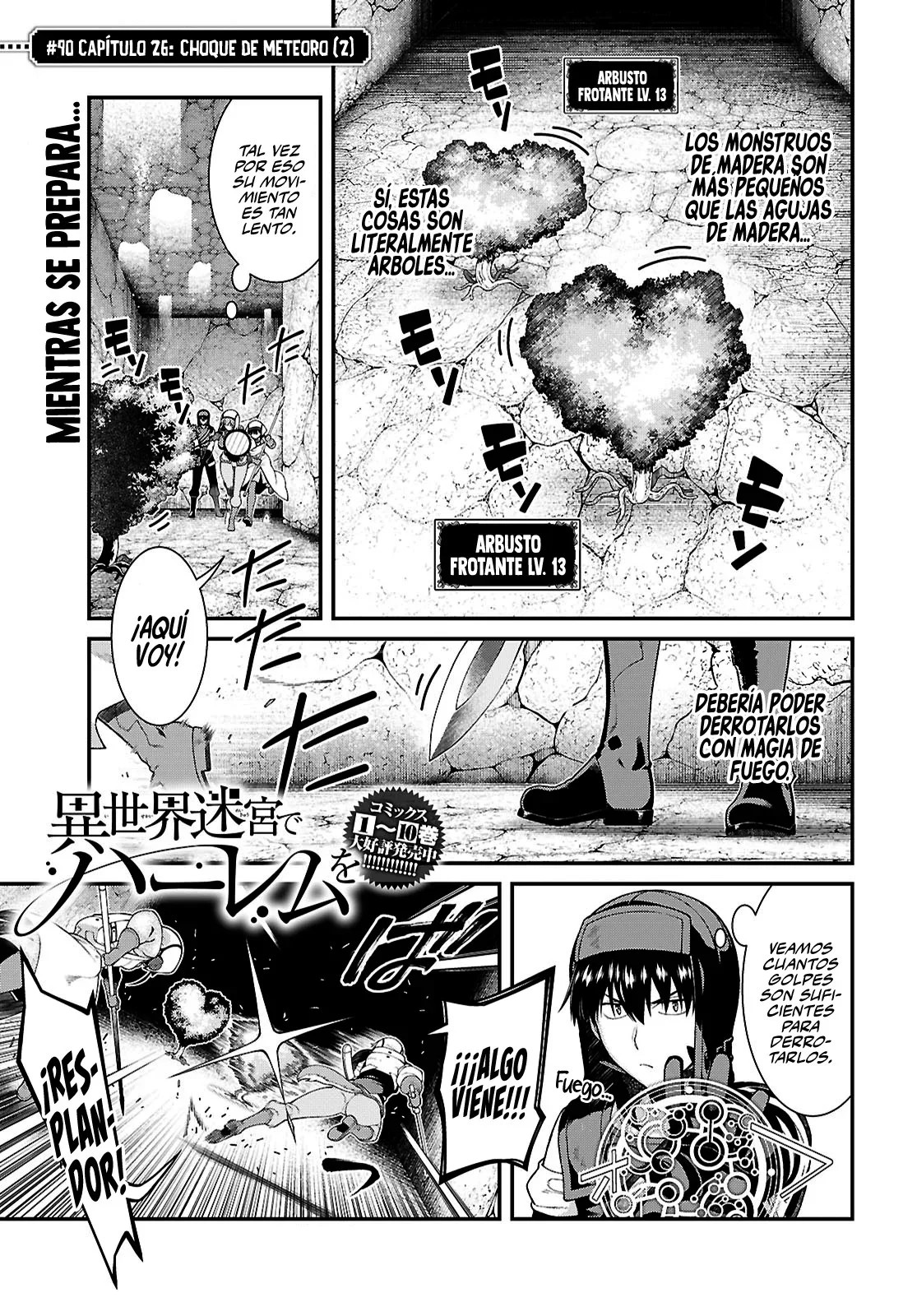 Isekai Meikyuu de Dorei Harem wo Capítulo 90 - Página 3