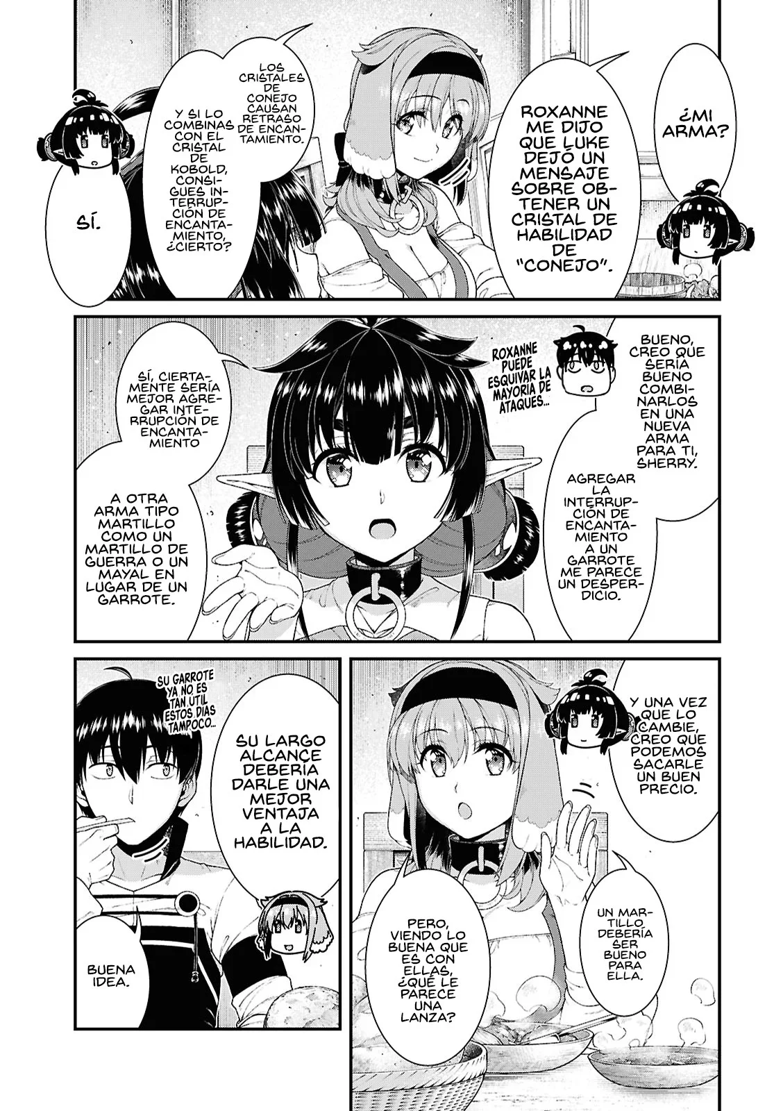 Isekai Meikyuu de Dorei Harem wo Capítulo 91 - Página 8
