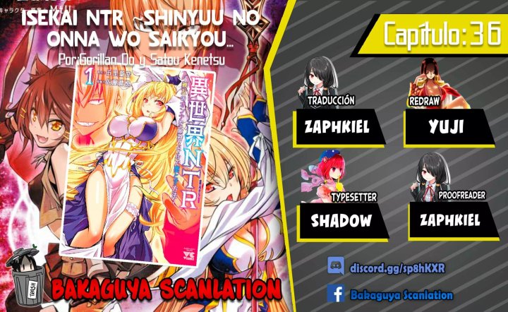 Isekai NTR ~Shinyuu no Onna wo Saikyou Skill de Otosu Houhou~ Capítulo 36 - Página 1