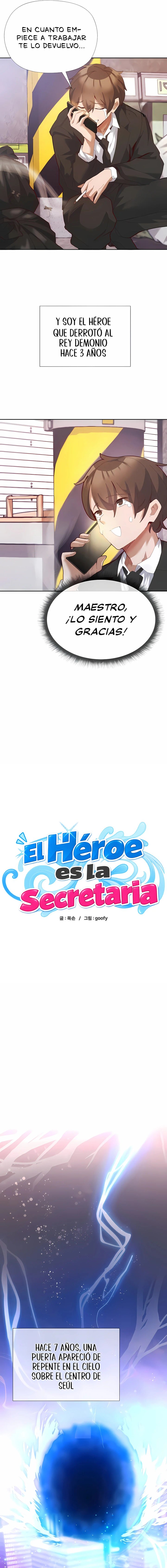 El Héroe Es La Secretaria Capítulo 1 - Página 6