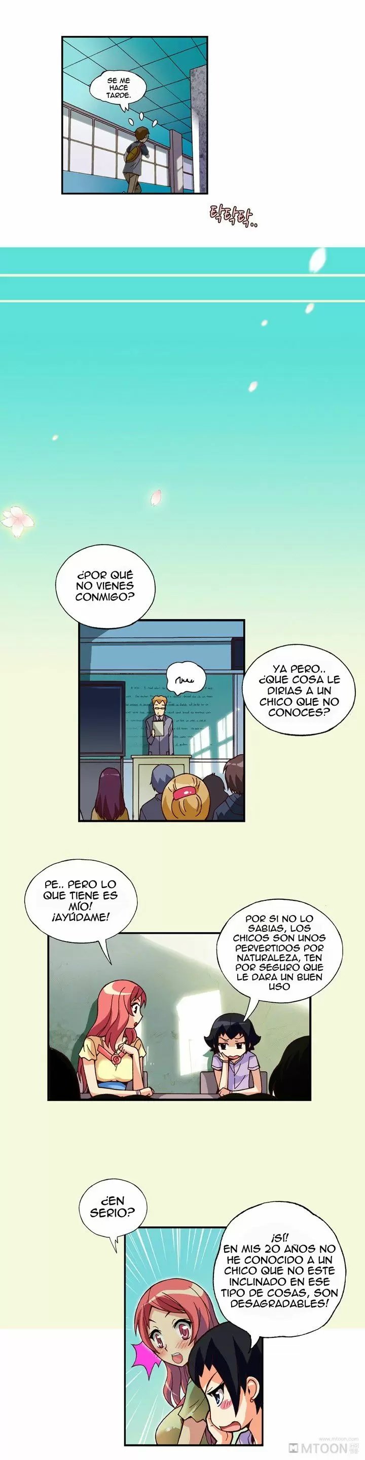 I'm sorry that I'm a pervert Capítulo 2 - Página 8