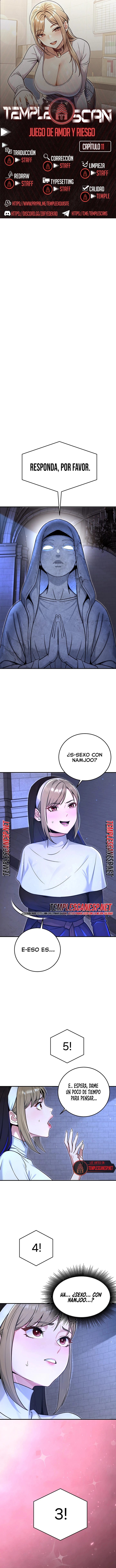 Juego de Amor y Riesgo Capítulo 11 - Página 1