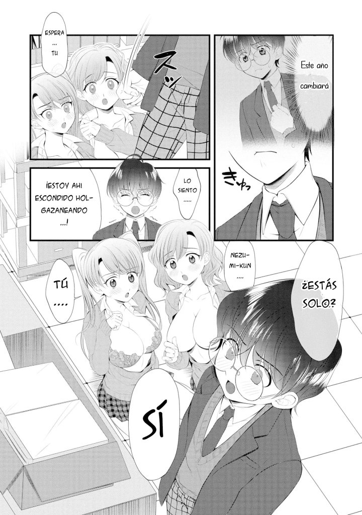 Las hermanas Gal quieren cuidar del solitario Nezumi-kun Capítulo 1 - Página 27