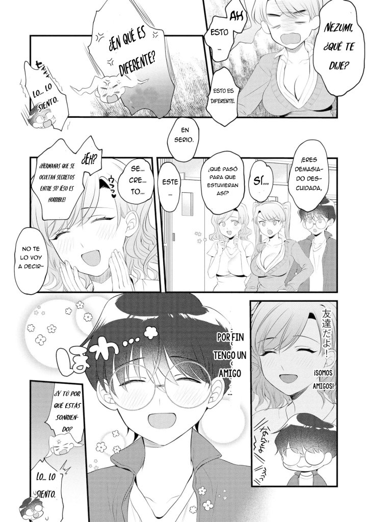 Las hermanas Gal quieren cuidar del solitario Nezumi-kun Capítulo 2 - Página 25