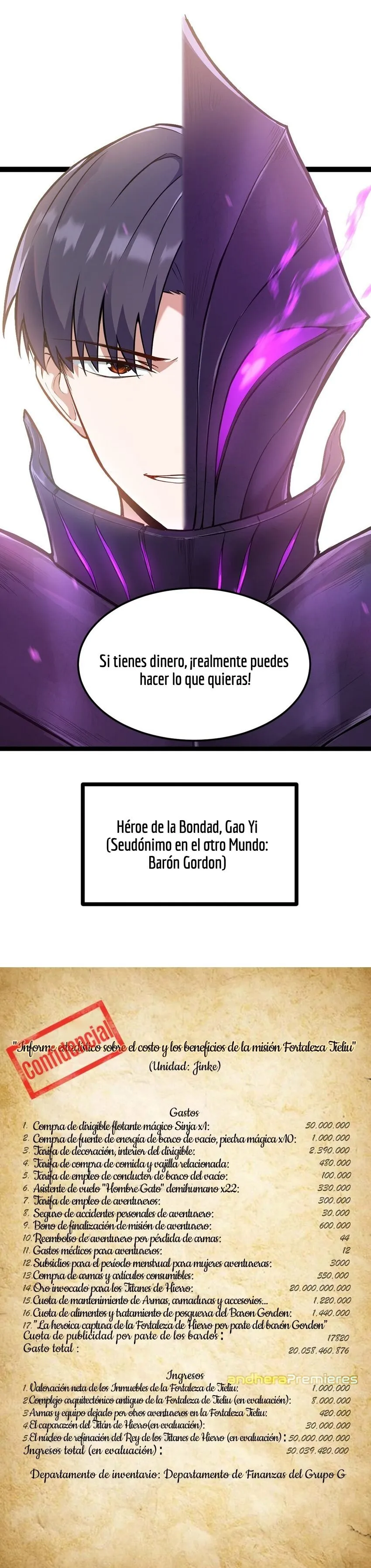 Este valiente es un supremacista del dinero Capítulo 1 - Página 8