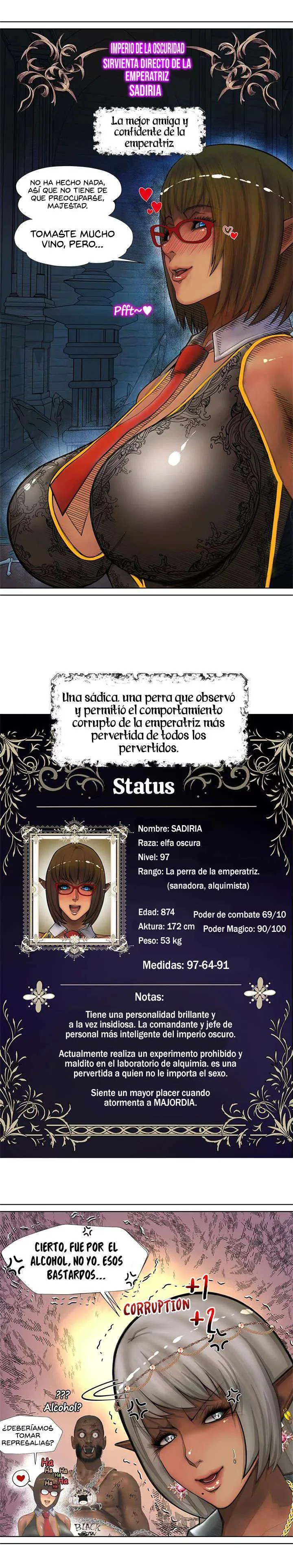 La Reina ELfa Oscura Y El Esclavo Orco Capítulo 1 - Página 6