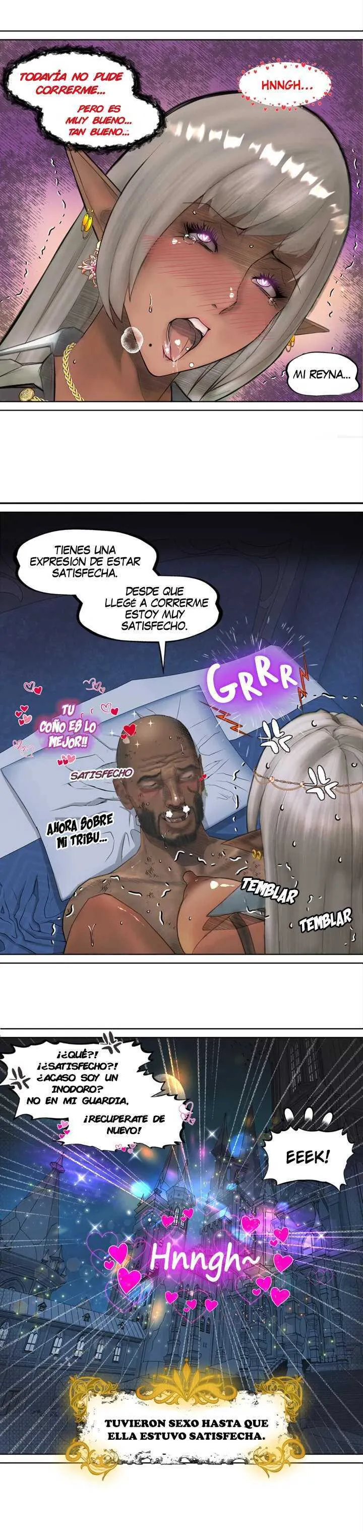 La Reina ELfa Oscura Y El Esclavo Orco Capítulo 2 - Página 7