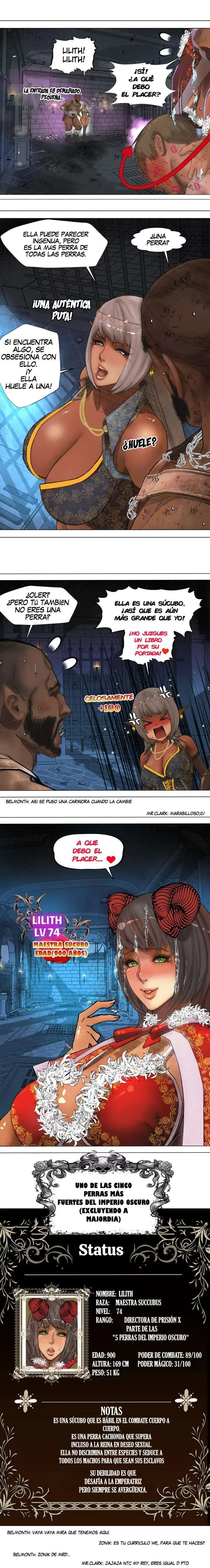 La Reina ELfa Oscura Y El Esclavo Orco Capítulo 3 - Página 11