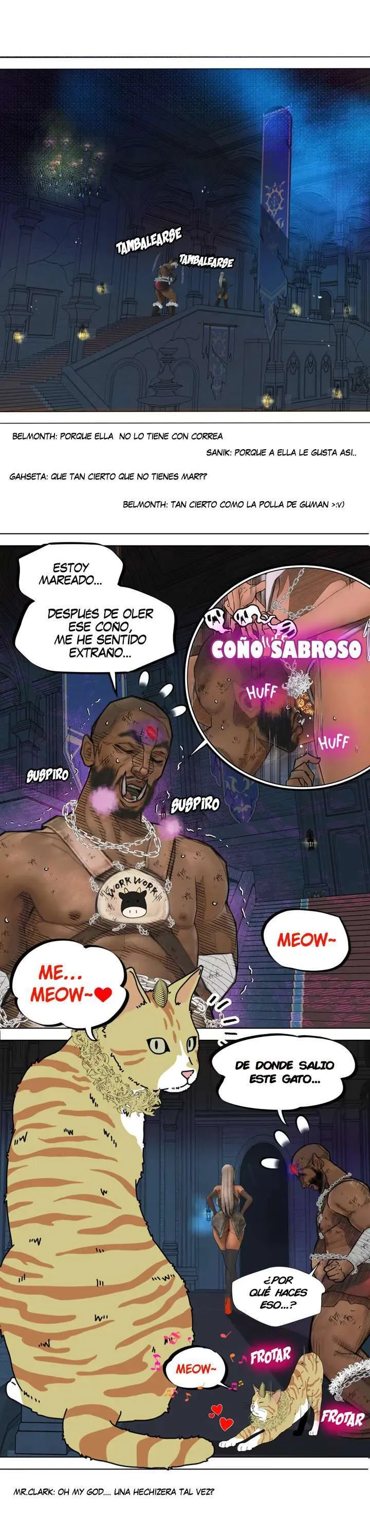 La Reina ELfa Oscura Y El Esclavo Orco Capítulo 4 - Página 11