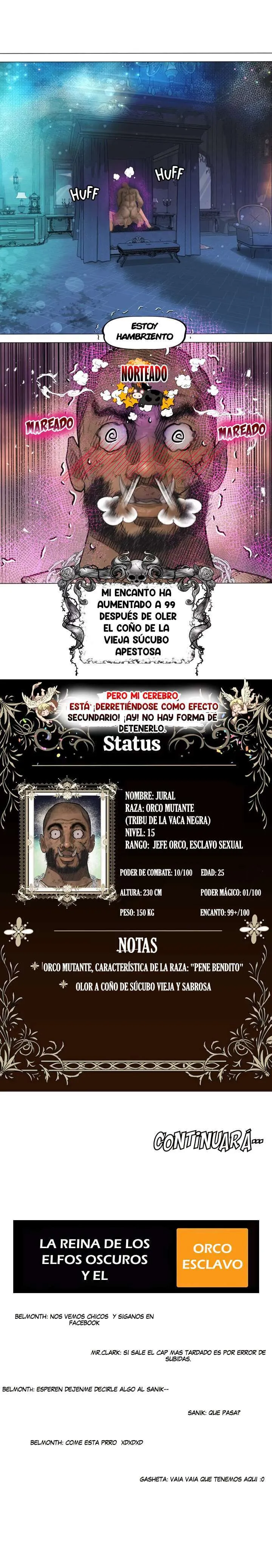 La Reina ELfa Oscura Y El Esclavo Orco Capítulo 4 - Página 17