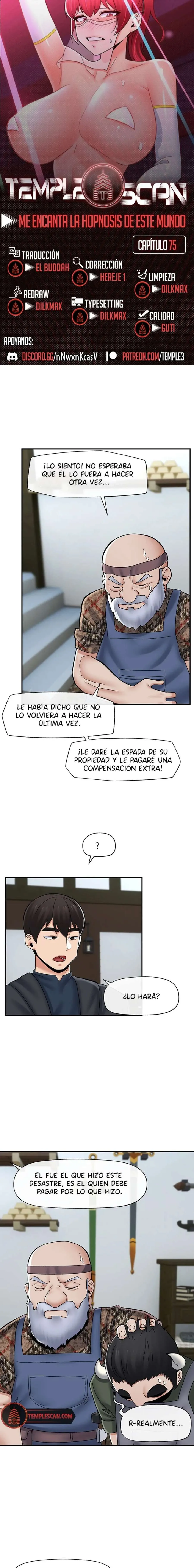 Me Encanta la Hipnosis de este Mundo Capítulo 75 - Página 1