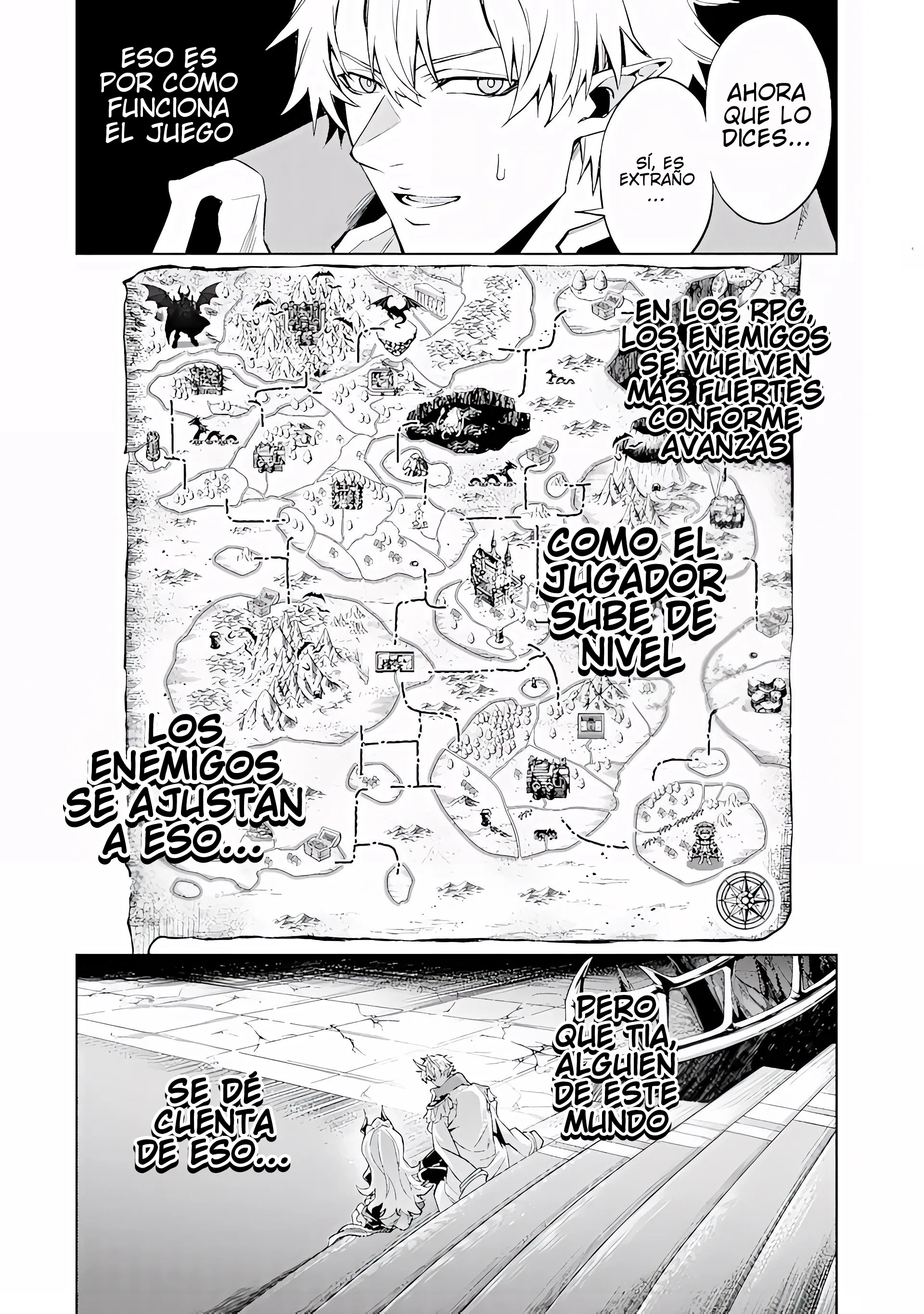 Reencarne como un jefe de nivel intermedio que muere al principio del juego Capítulo 11.2 - Página 5