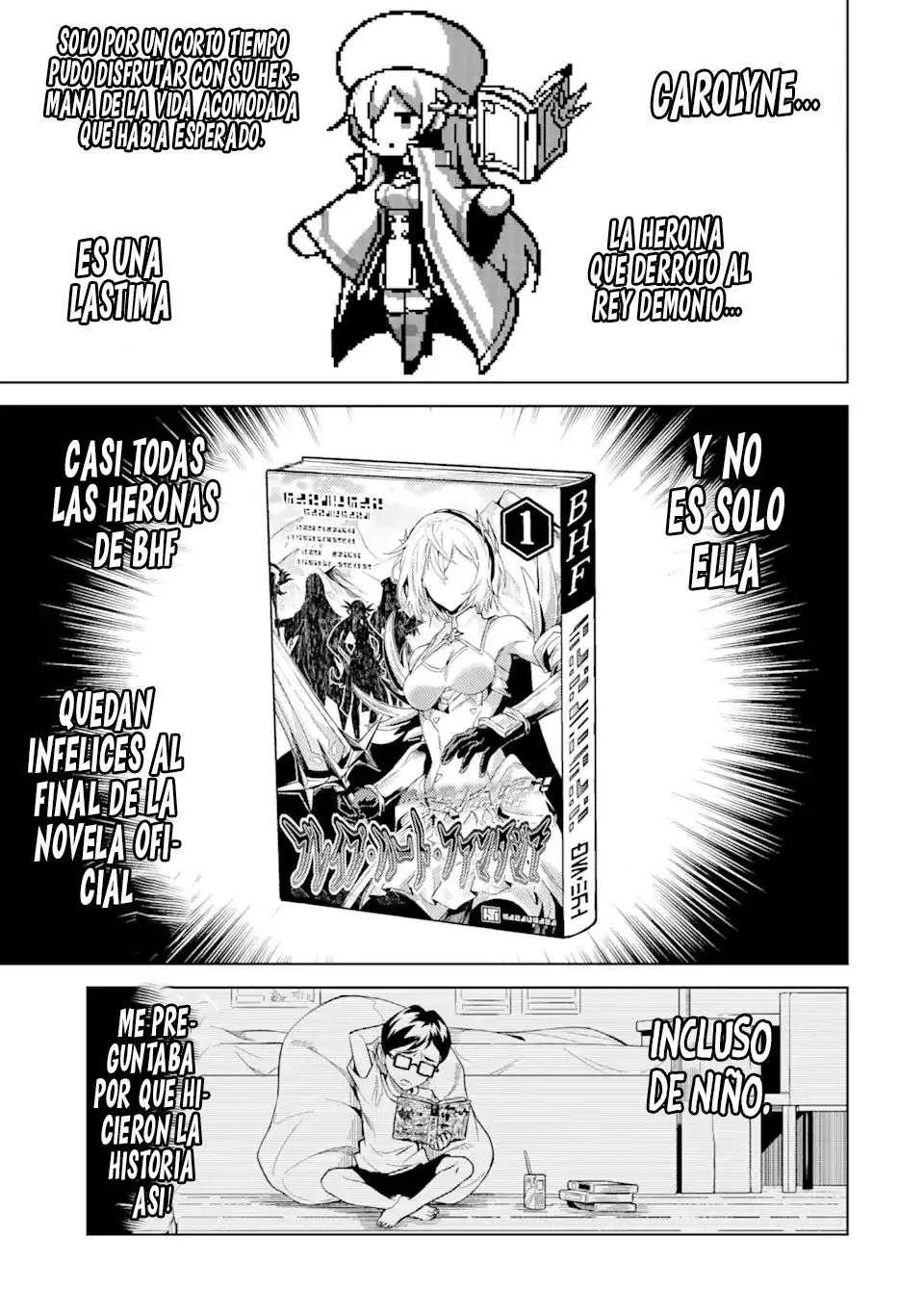 Reencarne como un jefe de nivel intermedio que muere al principio del juego Capítulo 5.1 - Página 10