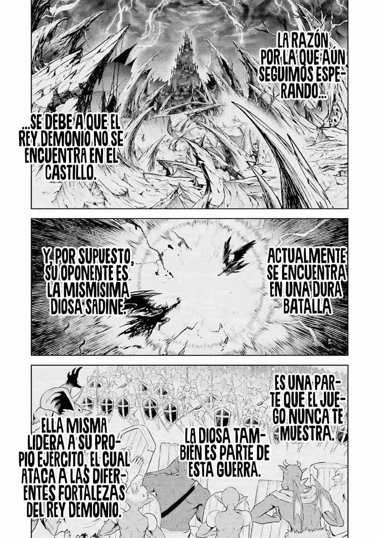 Reencarne como un jefe de nivel intermedio que muere al principio del juego Capítulo 9.5 - Página 9