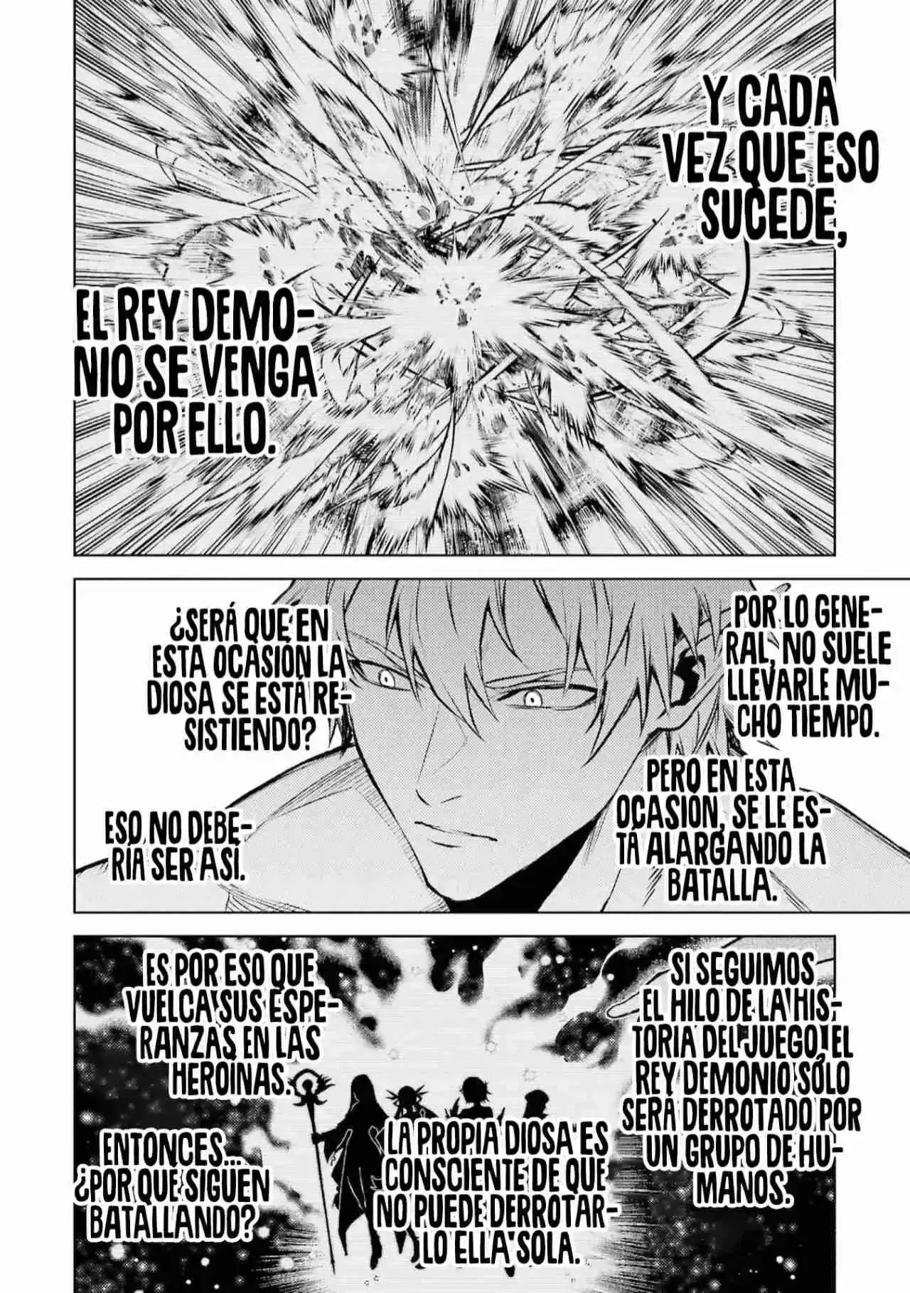 Reencarne como un jefe de nivel intermedio que muere al principio del juego Capítulo 9.5 - Página 10