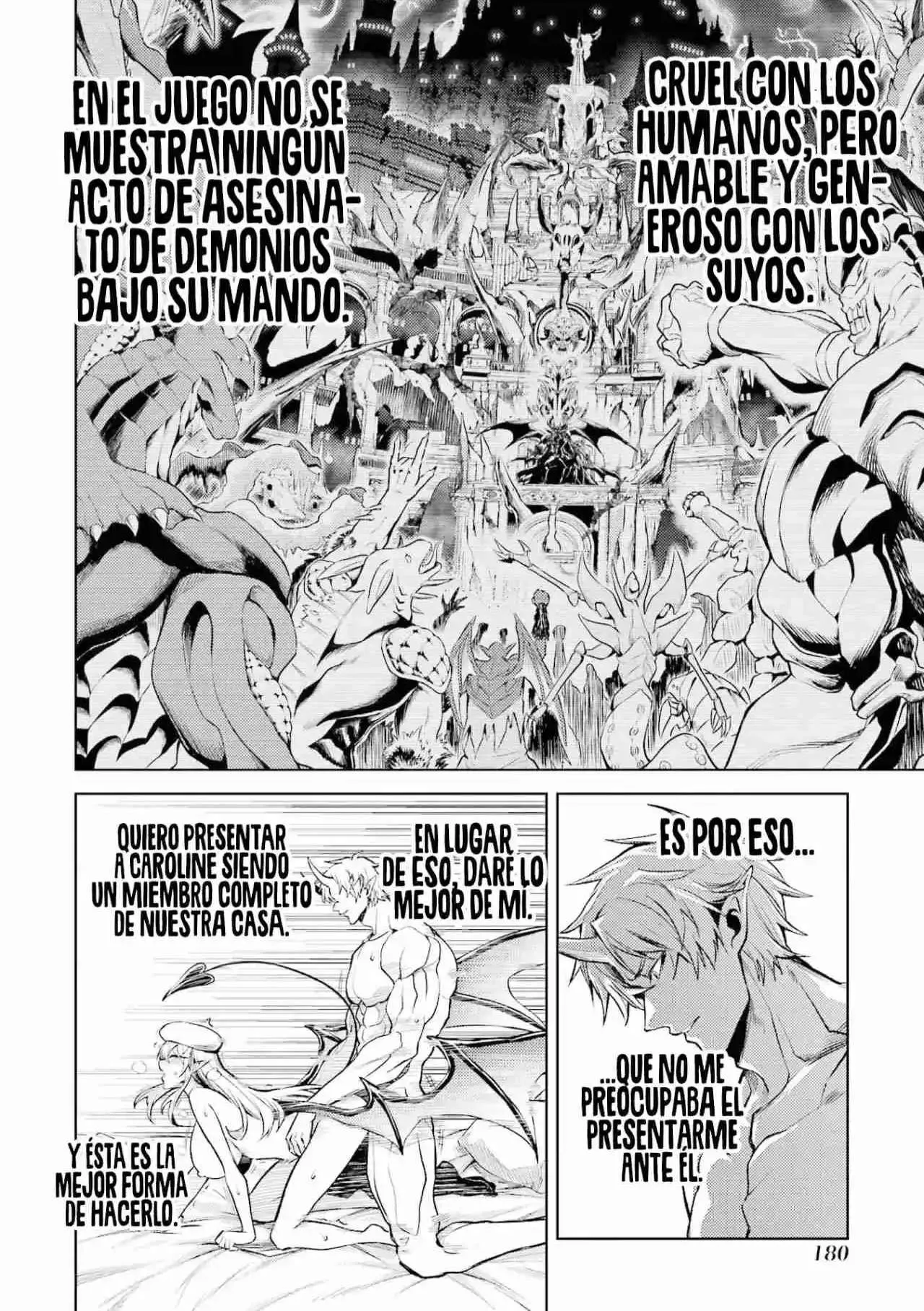 Reencarne como un jefe de nivel intermedio que muere al principio del juego Capítulo 9.5 - Página 12