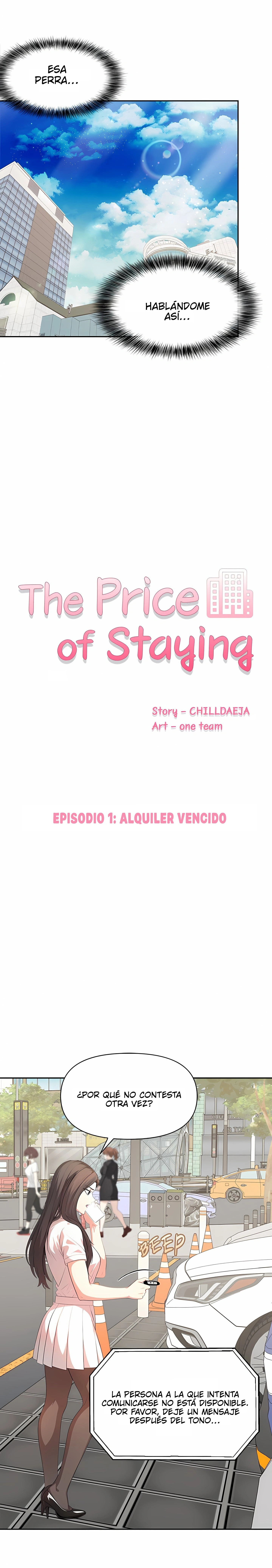 El precio de quedarse Capítulo 1 - Página 9