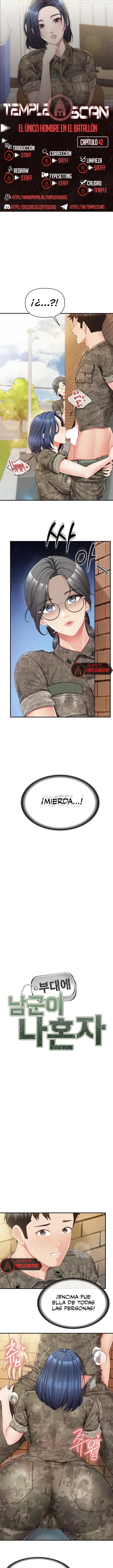 El único hombre en la unidad militar Capítulo 42 - Página 1